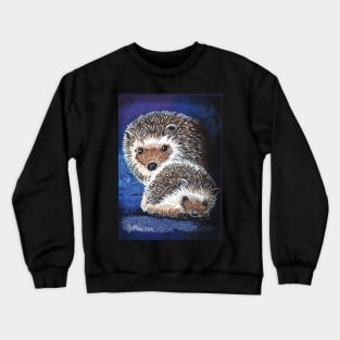 Hedgehog Mama and baby Crewneck Sweatshirt